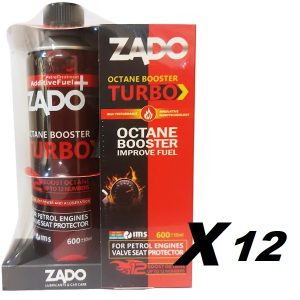 اکتان بوستر زادو مدل Turbo حجم 600 میلی لیتر 12 عددی