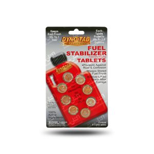 داینو تب طلایی 8 عددی | تثبیت‌کننده سوخت لوازم کشاورزی و موتور برق Dyno-tab