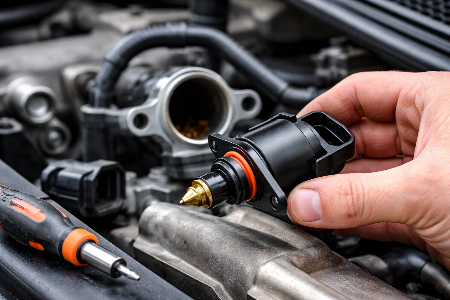 خرابی استپر موتور چیست؟ علائم، دلایل و راهکار رفع مشکل دور آرام | اکتان سنتر